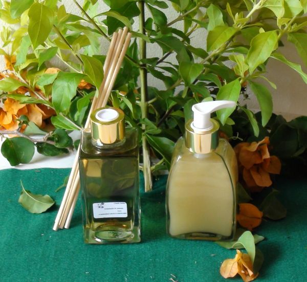 Aromatizador de Ambiente e Sabonete Líquido